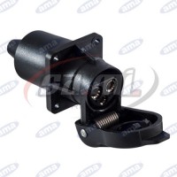 PRESA A 3 POLI CON 4 FORI DI FISSAGGIO AMA