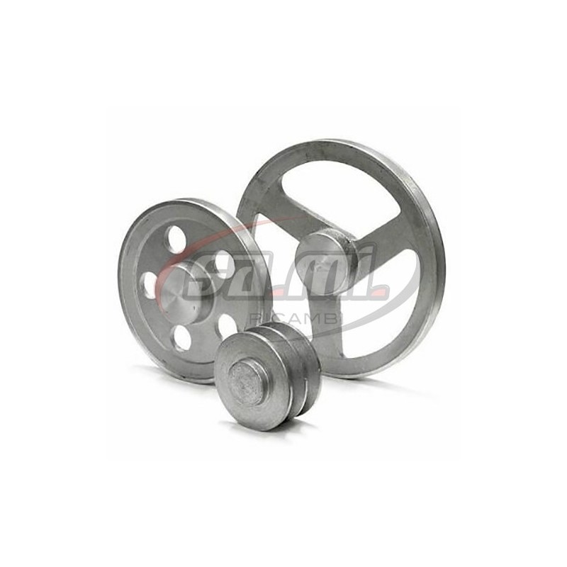 Pulegge Scanalate A U In Alluminio E PU &ndash; Diametro 20-80mm, Passo 5/6/8mm, Senza Mozzo
