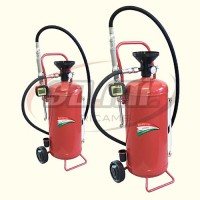 DISTRIBUTORI PER OLIO PNEUMATICI 24L CON 3M DI TUBO E PISTOLA CON CONTALITRI ELETTRONICO (MOD.380/810)