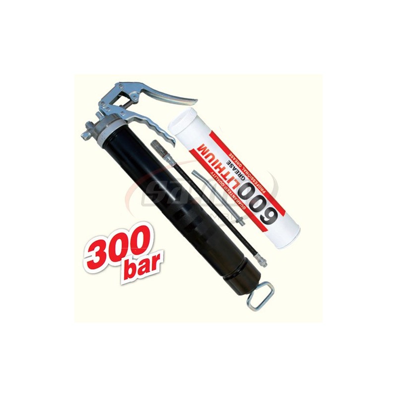 KIT PISTOLA MANUALE PER GRASSO CON CARTUCCIA 400G MAESTRI