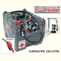 “DIESEL TANK” 24V - Capacità 125L - 40 l/min